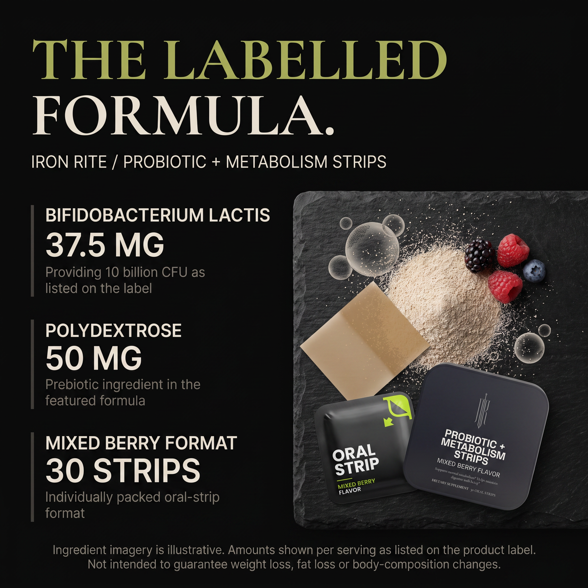 Probiotic + Metabolism Strips