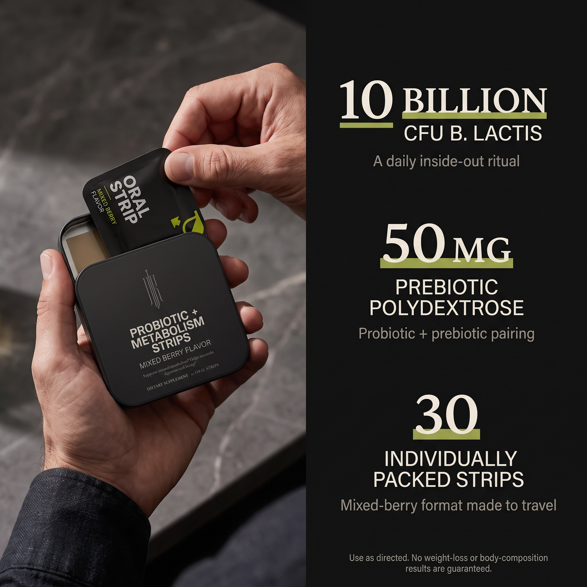 Probiotic + Metabolism Strips